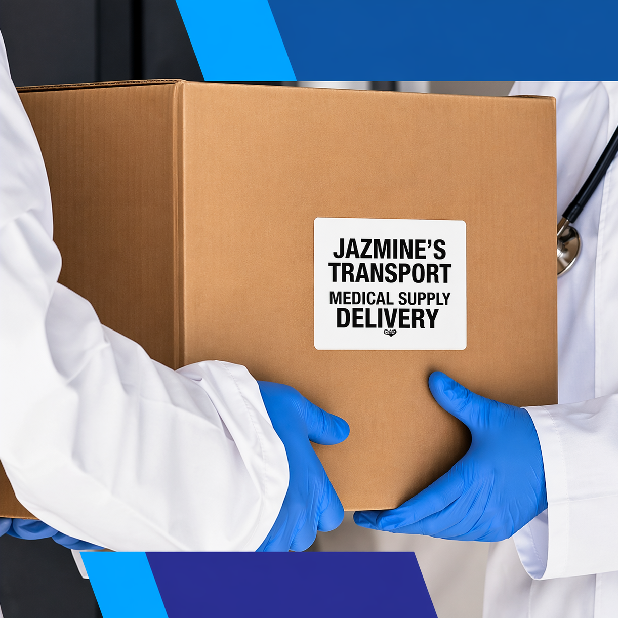Medical courier handling and process